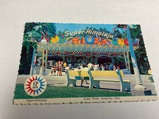 Vintage 1970’s Cedar Point Amusement Land Postcard SUPER-HIMALAJA Sandusky picture
