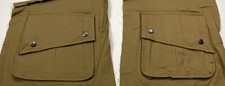 WWII US AIRBORNE 82ND 101ST PARATROOPER RIGGER SPARE POCKET SET-RIGHT & LEFT picture
