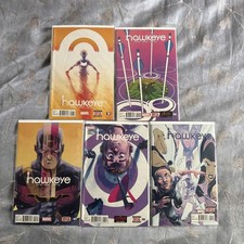 ALL NEW HAWKEYE 1-5 MARVEL COMICS Complete Lot Set LEMIRE 2015 Perez picture