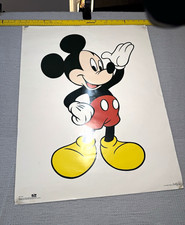 Vintage Disney Mickey Mouse Waving Poster One Stop Posters 22x28 picture