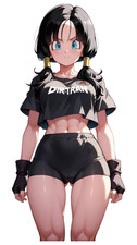1878 Videl Sticker, Made In USA, Laminated, Waifu, Sexy, Busty, Curvy picture