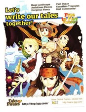 2007 Tales of Pirates Videogame Print Ad Full Page MMORPG Moli I Got Games IGG picture