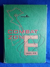 Combat Zone E 1965-66 Military Cruise Book Vietnam Era Yearbook Hardcover picture