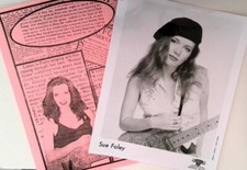 Original Sue Foley 1991 Photo Promo Press Kit - Antone's Records Austin TX picture