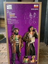 Home Accents Halloween 2-Piece Dead Water Animated LED Pirate Duo BRAND NEW picture