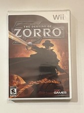 The Destiny of Zorro (Nintendo Wii, 2009) New Factory Sealed OOP 505 Games picture
