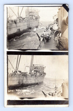 RPPC 1918. WWI VIEWS OF SHIPS. POSTCARD A1 picture