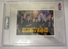 Scorpions band signed autographed 6x8 photo PSA authentic Wind of Change The Zoo picture