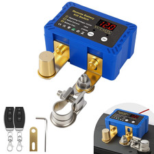 Battery Kill Switch for Car,Remote Battery Disconnect Switch 12V/24V 140A with L picture
