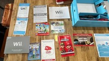 Super Mario Wii Console 25th Anniversary - Working Used - Wii Has Minor Damage picture
