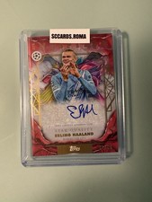 Topps Inception UCC 2025/26 Erling Haaland Star Quality Auto SQ-EH /10 picture