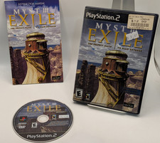 Myst III 3 Exile (Playstation 2 PS2 Complete CIB, 2002) Black Label TESTED picture