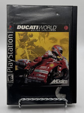 PS1 Ducati World Racing Challenge (PlayStation 1, 2001) Disc/Manual Only Tested picture