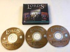 Lords Royal Collection Lords of the Realm Boxed 3 disc only missing 4th cdrom PC picture