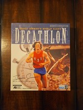 Vintage Sealed Big Box Bruce Jenner's World Class Decathlon PC Sealed picture