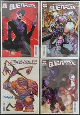 Gwenpool #2, Lot of 4 Standard Covers, NM/Better , 1st picture