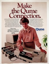 1983 Qume Sprint 11 Plus Computer Printer - Vintage Technology Ad picture