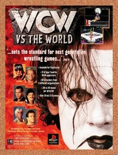 1997 WCW vs The World PS1 Original Advertisement / Retro Promo v1 picture