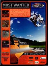 2001 • MAT HOFFMAN'S PRO BMX • Print Ad• Activision • Skateboard 2000s • JA.14 picture