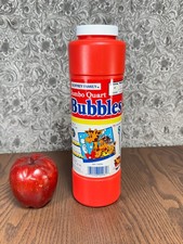 RARE Vintage 1989 Toys R US Geoffrey FAMILY Bubbles Bath Bottle Advertising picture
