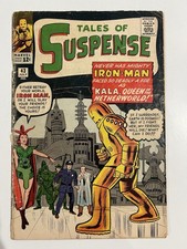 Tales Of Suspense #43 GD+ 2.5 1st App Kala, 5th Appearance Iron Man 1963 Kirby picture