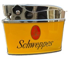 Vintage Schweppes Soda Promotional Lighter Japan NOS Unfired With Original Box picture
