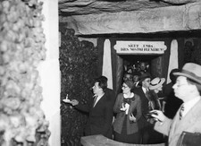 The Visit Of The Catacomb Paris 1935 Historic Old Photo 2 picture
