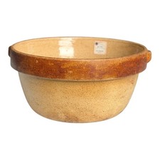 Antique New Health Ware Stoneware Mixing Bowl Crock - Martha Stewart TV Prop picture