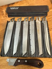 Vintage 1980's  Kershaw Kai 1099 Seki Japan 6 Blade Trader Knife Set - EXCELLENT picture
