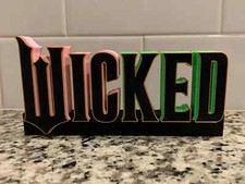 Wicked Display Logo - Desk, Shelf, Wall Art, Elphaba and Glinda picture