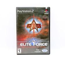 Star Trek Voyager Elite Force Sony PlayStation 2 PS2 2001 Complete CIB picture
