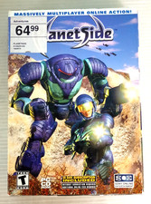 PlanetSide Sony Online Entertainment PC Game 3 CD-ROM MMO Smallbox Complete 2003 picture
