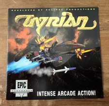 TYRIAN (1995) Epic Mega Games - Original CD/DVD Case Insert picture