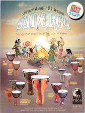 TOCA PERCUSSION Synergy Drums NAMM 2007 Best In Show Vintage Print Ad Decor picture