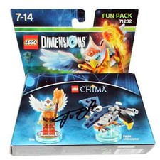 Lego Dimensions Chima Signed Tommy Andreasen PROOF Autographed Toy picture
