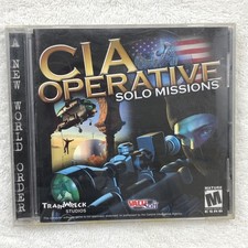 CIA Operative Solo Missions PC CD-ROM ValuSoft Trainwreck Studios Windows 2001 picture