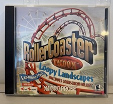Roller Coaster Tycoon Loopy Landscapes &Corkscrew Follies Expansion Disc PC 2001 picture