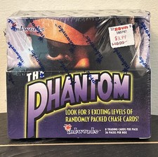 The Phantom Inkworks Movie Trading Cards 36 pack Hobby Box, Factory Sealed 1996 picture