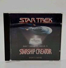 Star Trek Starship Creator Vintage PC CD-ROM Game Tested picture