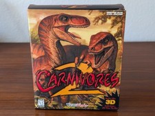 Carnivores 2 (1999) Big Box PC NEW SEALED RARE WizardWorks picture