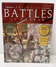 The Great Battles of Caesar (PC, 1998) Windows 95 CD ROM - Brand New/Sealed picture