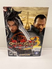 Onimusha 3 Demon Siege - PC NEW SEALED Jean Reno Ubisoft 2003 Capcom XP picture