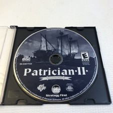 PATRICIAN II 2 Quest for Power PC 2001 CDROM Infogrames Strategy First Disc Only picture