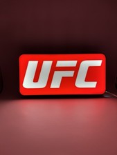 UFC Light Up LED Neon Sign Ultimate Fighting MMA Kick Boxing picture