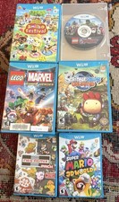 Wii U Collection (LEGO, Mario, NES Remix, Scribblenauts, Animal Crossing)  picture