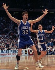 Christian Laettner Duke Basketball Celebrating 4x6 Picture Celebrity Print picture