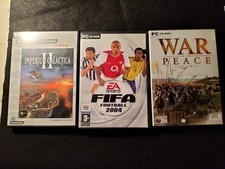 PC CD ROM IMPERIUM GALACTICA II- WAR AND PEACE- FIFA 2004 picture