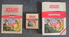 Centipede Video Game CIB Atari 2600 With Manual And Box 1982 picture