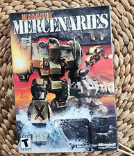 MechWarrior 4 Mercenaries PC (2002) NEW Factory Sealed US Retail Small Box picture