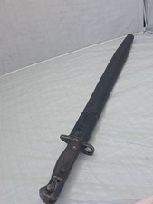 WWI British Pattern 1907 Lee-Enfield Bayonet Wilkinson Dated 11/1918 w Scabbard picture
